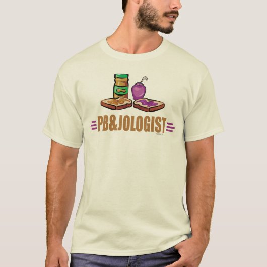 Funny Peanut Butter Jelly Sandwiches T-Shirt (Vorderseite)