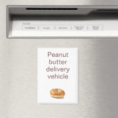 Funny Peanut Butter Refrigerator Magnet (In Situ (Geschirrspüler))