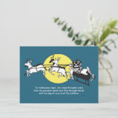 Funny Peanuts Kürbis Halloween-Party Einladungen (Stehend Vorderseite)