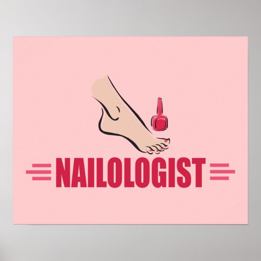 Funny Pedicure Poster (Vorne)