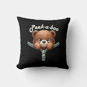 Funny - Peekabo - Bär Kissen