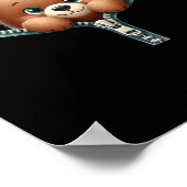 Funny - Peekabo - Bär Poster (Ecke)