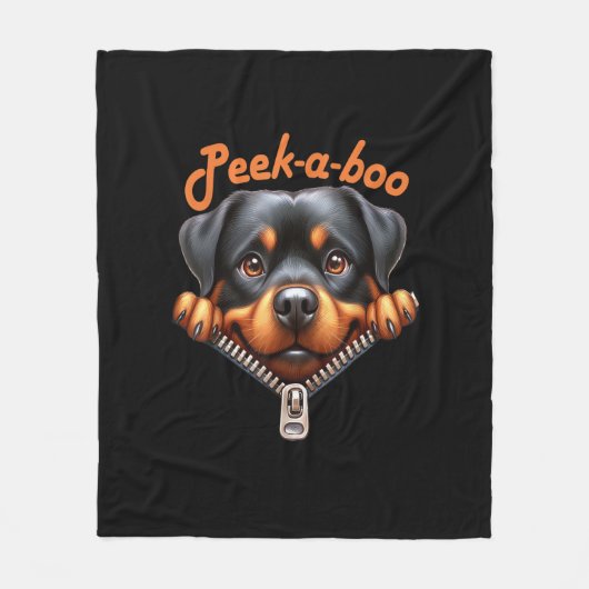 Funny - Peekaboo Fleecedecke (Vorderseite)