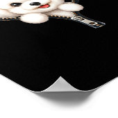 Funny - Peekaboo Halloween Poster (Ecke)