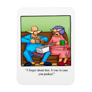 Funny Peeking Vor Weihnachten Spaß Magnet Geschen