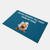 FUNNY PEKIN DUCK DOOR MAT FUßMATTE (Schrägansicht)