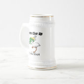 Funny Pelican Bierglas (Vorderseite Links)