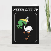 Funny Pelican Karte (Vorderseite)