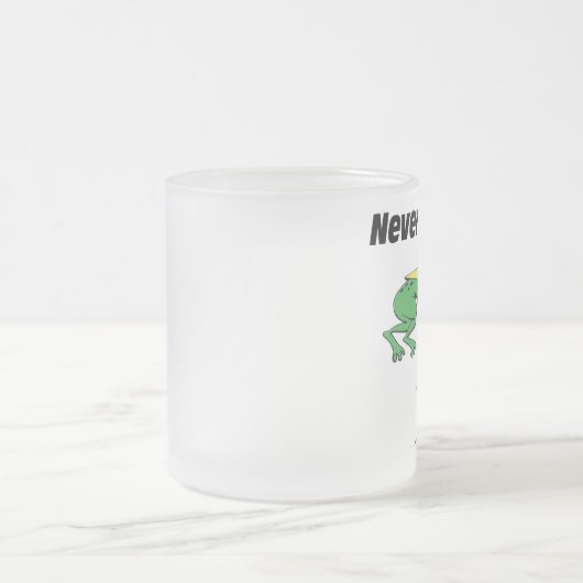 Funny Pelican Mattglastasse (Mittel)