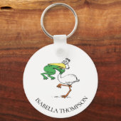 Funny Pelican Schlüsselanhänger (Rückseite)