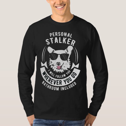 Funny Pembroke Welsh Corgi Dog T-Shirt (Vorderseite)