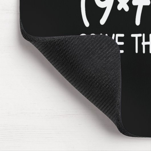 Funny Pemdas Elementary Math Teacher Brainrot 67 M Mousepad (Ecke)