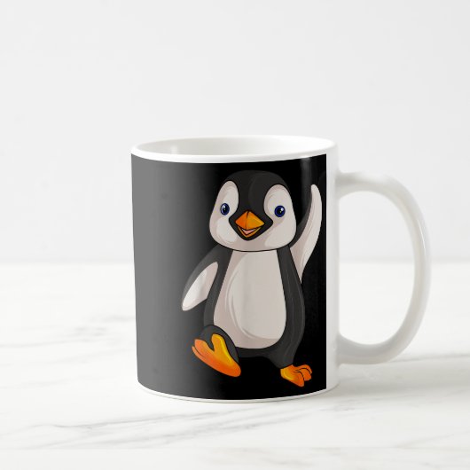 Funny Penguin Apparel S Uni Erwachsene Kinder Kind Kaffeetasse (Rechts)