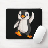 Funny Penguin Apparel S Uni Erwachsene Kinder Kind Mousepad (Mit Mouse)