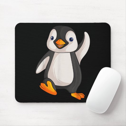 Funny Penguin Apparel S Uni Erwachsene Kinder Kind Mousepad (Mit Mouse)