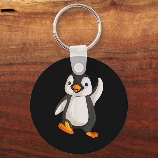 Funny Penguin Apparel S Uni Erwachsene Kinder Kind Schlüsselanhänger (Vorderseite)