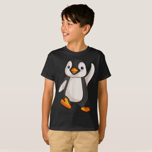 Funny Penguin Apparel S Uni Erwachsene Kinder Kind T-Shirt (Vorne ganz)