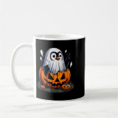 Funny Penguin Boo Halloween Ghost Womens Mens Kids Kaffeetasse (Links)