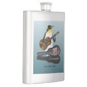 Funny Penguin Busking Flachmann (Rechts)