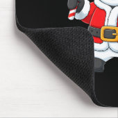 Funny Penguin Christmas Santa Outfit Xmas Boys Gir Mousepad (Ecke)