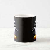 Funny Penguin Coffee Verwandlungstasse (Mittel)