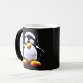 Funny Penguin Coffee Verwandlungstasse (Vorderseite Links)