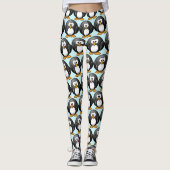 Funny Penguin Leggings (Vorderseite)