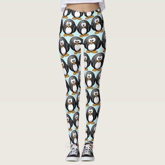 Funny Penguin Leggings (Vorderseite)
