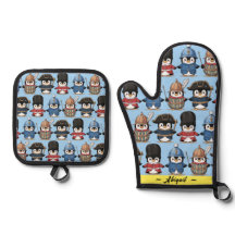 Funny Penguin Royal Guard (Personalisiert)