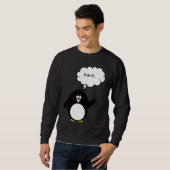 Funny Penguin Rude AF Cute Penguin Sweatshirt (Vorne ganz)