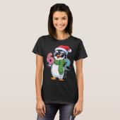 Funny Penguin Six Seven 67 Ice Cream Christmas Boy T-Shirt (Vorne ganz)