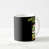 Funny Penguin T-rex Costume Christmas Kids Boys Kaffeetasse (VorderseiteRechts)