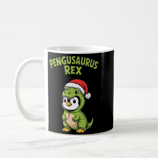 Funny Penguin T-rex Costume Christmas Kids Boys  Kaffeetasse (Links)