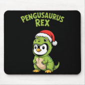 Funny Penguin T-rex Costume Christmas Kids Boys  Mousepad (Vorne)