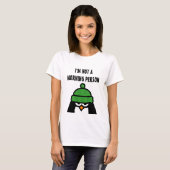 Funny penguin t shirt | I'm not a morning person (Vorne ganz)