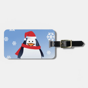 Funny Penguin Weihnachten Weihnachten Gepäckanhänger