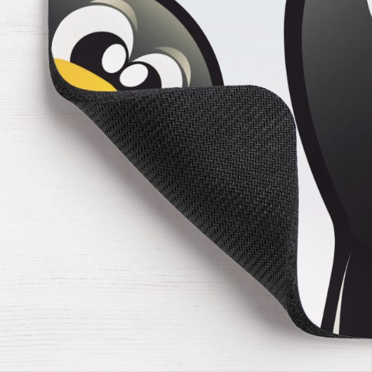 "Funny Penguins" Mousepad (Ecke)