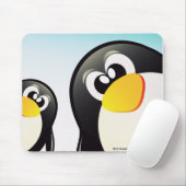 "Funny Penguins" Mousepad (Mit Mouse)