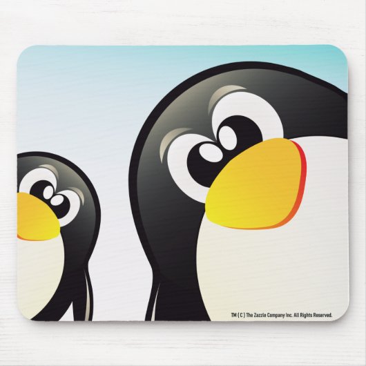 "Funny Penguins" Mousepad (Vorne)