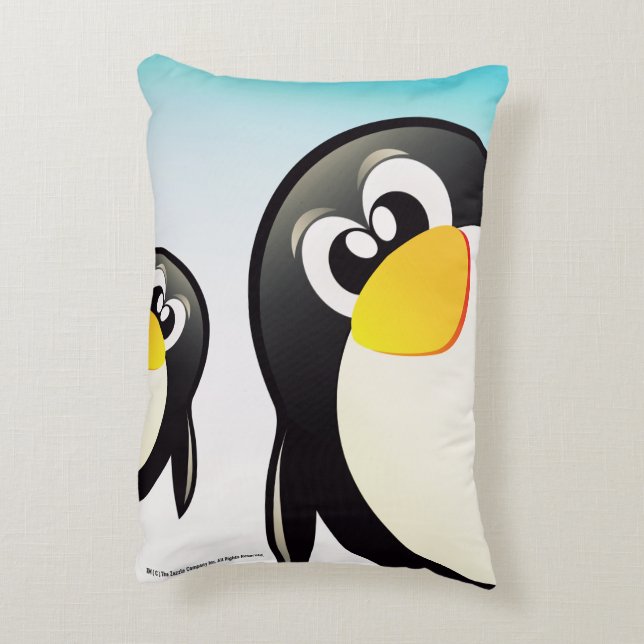 Funny Penguins Pillow Dekokissen (Rückseite(Vertikal))