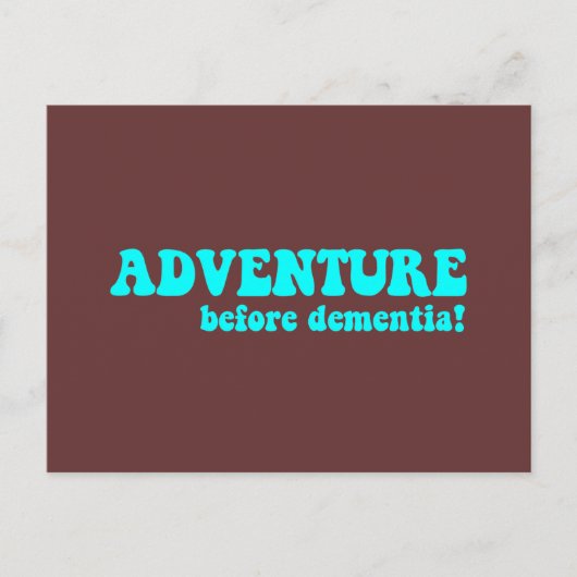 Funny Pensionation Postkarte (Vorderseite)