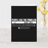 Funny People Are The Problem, Would Not Recommend Karte (Gelbe Blume)