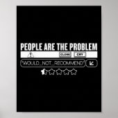 Funny People Are The Problem, Would Not Recommend  Poster (Vorne)