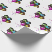 Funny People Balloon Group Geschenkpapier (Ecke)