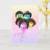 Funny People Balloons von der Fraktion Karte (Gelbe Blume)