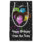 Funny People Birthday Party Balloons Kleine Geschenktüte (Vorderseite)