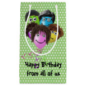 Funny People Birthday Party Balloons Kleine Geschenktüte (Vorderseite)