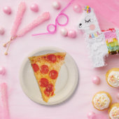 Funny Pepperoni Pizza 4Vinny Pappteller (Party)