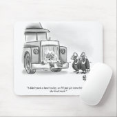 Funny Percenters Cartoon für Bauarbeiter Mousepad (Mit Mouse)