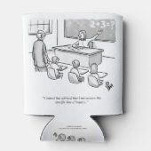 Funny Percenters Classroom Lawyer Cartoon Spaß Dosenkühler (Rückseite)
